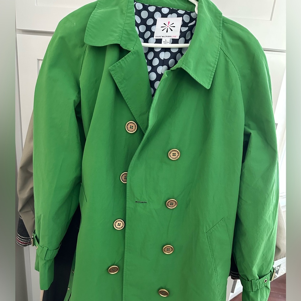 Large Isaac Mizarhi all weather jacket